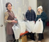 Сотрудники «Газпром газораспределение Сыктывкар» передали благотворительную помощь волонтерскому проекту «Сытый гражданин»